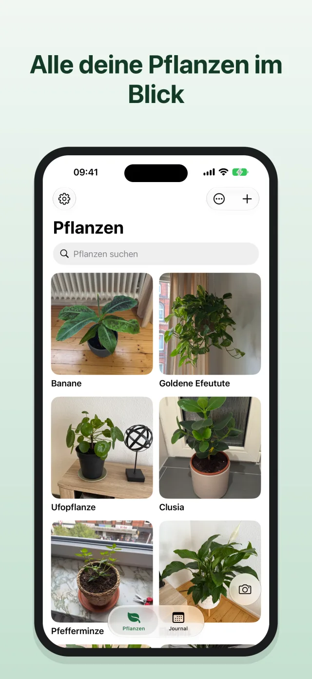 Alle deine Pflanzen im Blick